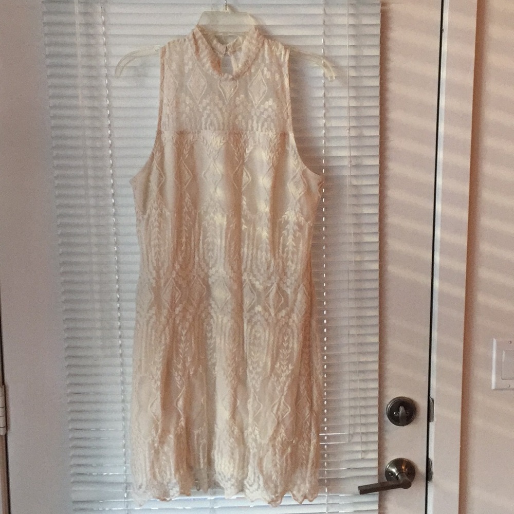 FINAL SALE! Cream Lace Dress